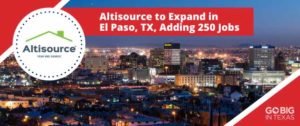 Altisource Portfolio Solutions announcement sign of expansion in El Paso, Texas