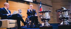 Governor Abbott accepts Governor’s Cup Award