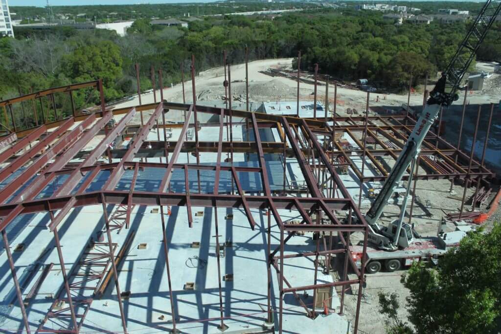 Groundbreaking of the Charles Schwab building in Austin, Texas.