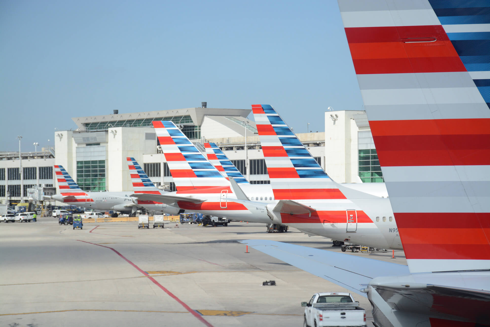 American Airlines provides transportation by air