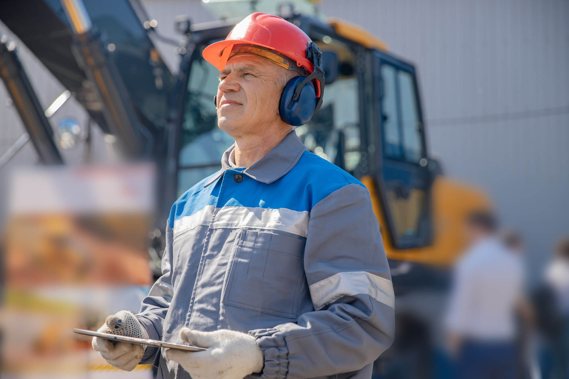 A man working in the mining industry