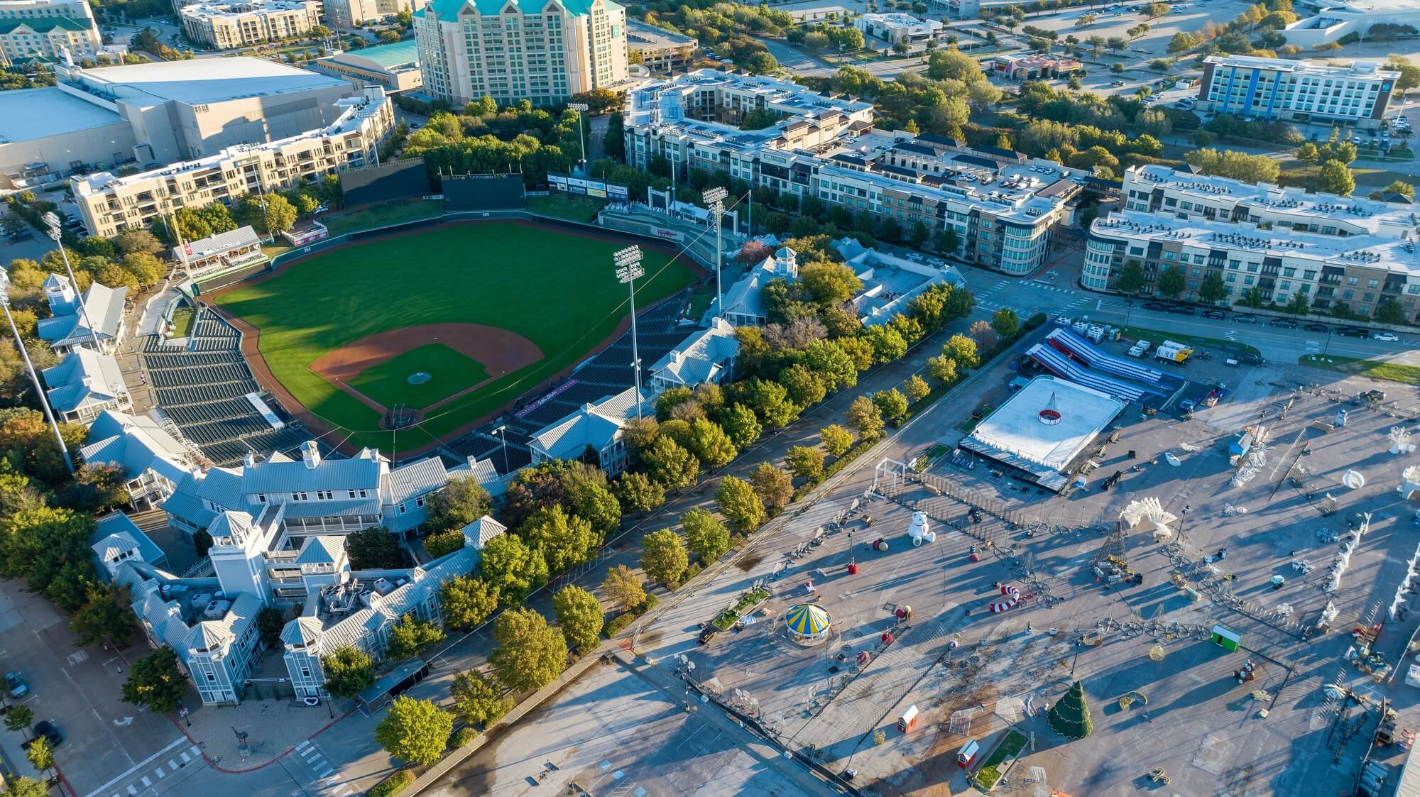 Aerial image of Frisco, Texas