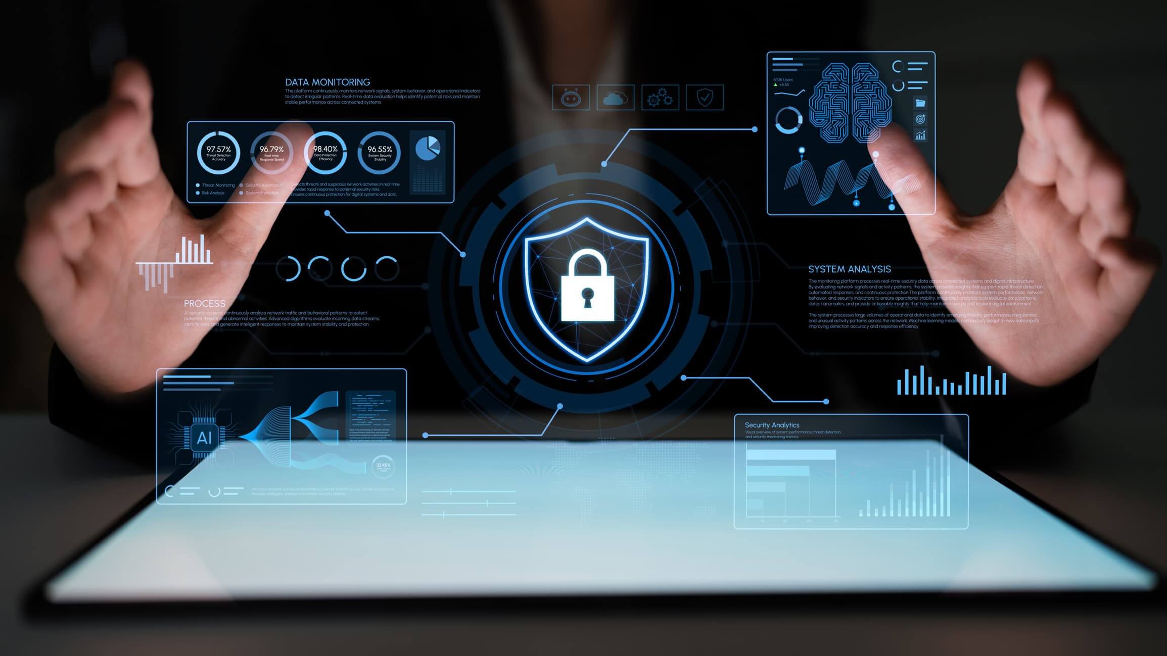 Modern Data Security Concept